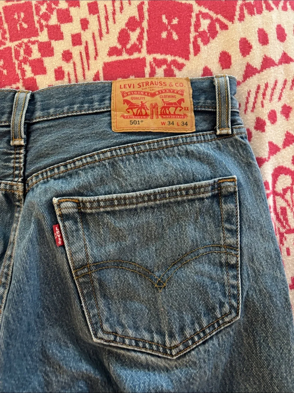 Levis classic straight